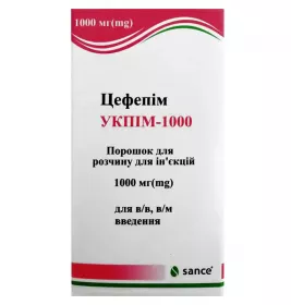 Укпім-1000 порошок по 1000 мг у флаконі 1 шт.