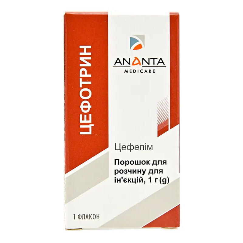 Цефотрин порошок по 1 г у флаконі 1 шт.