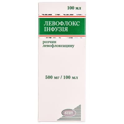 Левофлокс раствор для инфузий 500 мг по 100 мл во флаконе 1 шт. Левофлокс раствор для инфузий 500 мг по 100 мл во флаконе 1 шт.