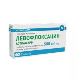 Левофлоксацин-КР таблетки 500 мг 7 шт.