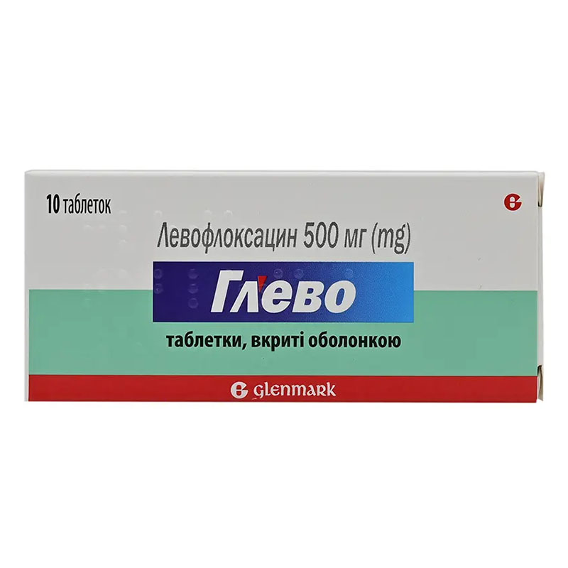 *Глево табл. п/о 500мг №10