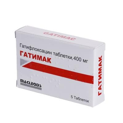 *Гатимак табл 400мг №5 *Гатимак табл 400мг №5