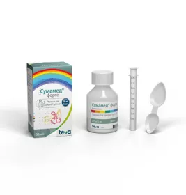 Сумамед Форте порошок 200 мг/5 мл 1200 мг по 30 мл у флаконі 1 шт.