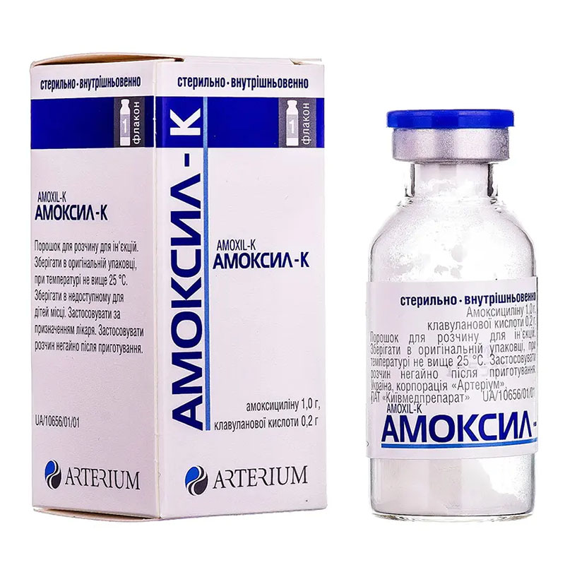 Амоксил-До порошок по 1,2 г у флаконі 1 шт.