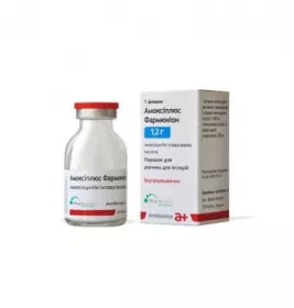 Амоксіплюс Фармюніон пор.д/пр р-ну д/ін.1,2г фл.№1