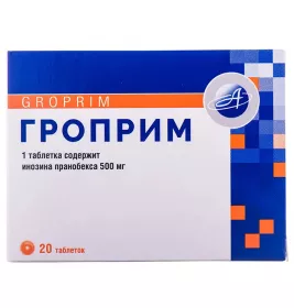 Гроприм-Астрафарм табл. 500 мг № 20