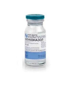 Флуконазол розчин для інфузій 0,2% по 50 мл у флаконі 1 шт. - Юрія-Фарм