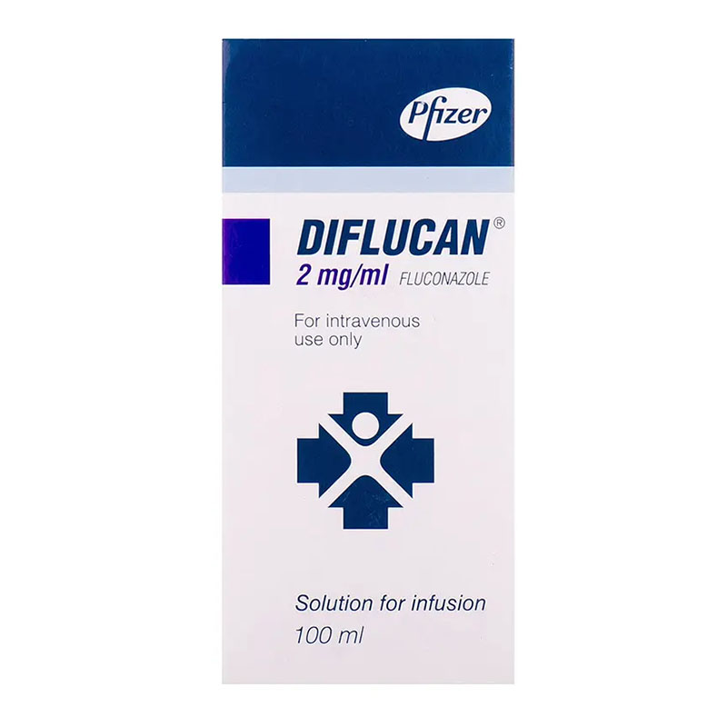 *Дифлюкан р-н інф. 2мг/мл флак. 100мл