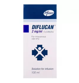 *Дифлюкан р-н інф. 2мг/мл флак. 100мл