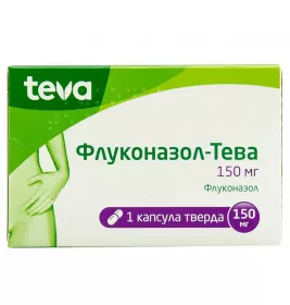 Флуконазол-Тева капсули по 150 мг 1 шт.