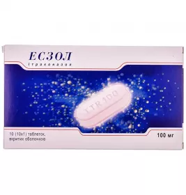 Есзол таблетки по 100 мг 10 шт.