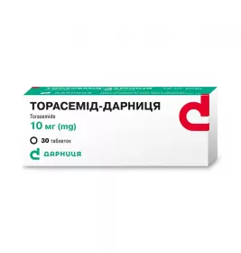 Торасемид-Дарница таблетки по 10 мг 30 шт.