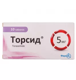 Торсид таблетки по 5 мг 10 шт. - Фармак 