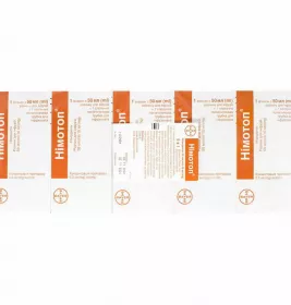 Німотоп розчин для інфузій 10 мг/50 мл по 50 мл у флаконі 1 шт.