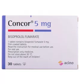 Конкор таблетки по 5 мг 30 шт.