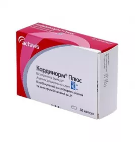 Кординорм Плюс капсули по 10 мг/75 мг 30 шт.