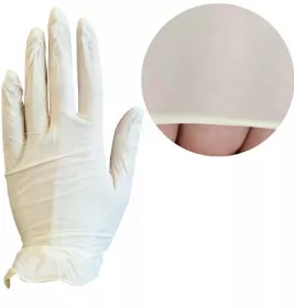 *Рукавички UNEX MP огляд.латексні з пудрою нестерильні р.L