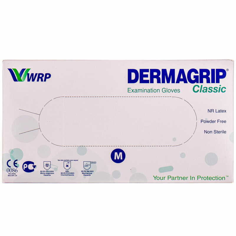 *Н61 Перчатки н/стерил смотровые Dermagrip Classic р.7-8 (M) *Н61 Перчатки н/стерил смотровые Dermagrip Classic р.7-8 (M)
