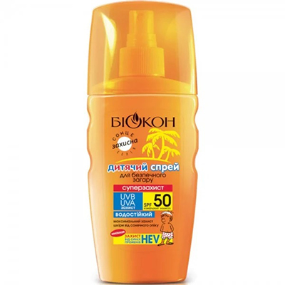 Спрей дитячий д/безпеч.засмаги Суперзахист 160мл (SPF-50)