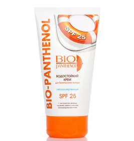 Крем Bio-Pantenol водостійкий для безпечної засмаги SPF25 150мл