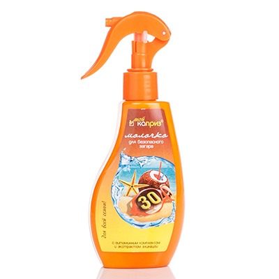 Молочко Мій каприз Фактор30 для засмаги 200мл