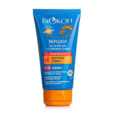 *Сливки Біокон після засмаги та сонячних опіків для дітей 160мл