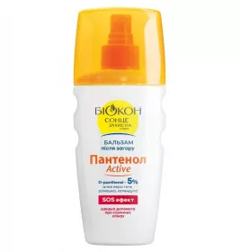 *Бальзам Биокон Пантенол Aktive после загара 160мл
