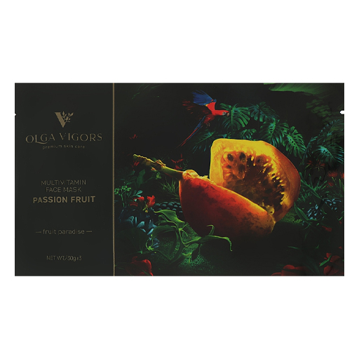 *Маска для обличчя Vigor Мультивітамінна Маракуя №1