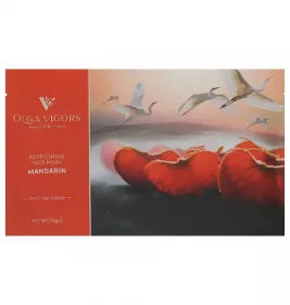 Маска Vigor освіжаюча для обличчя Мандарин №1