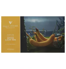Маска Vigor очищаюча для обличчя Банан і Алое вера №1