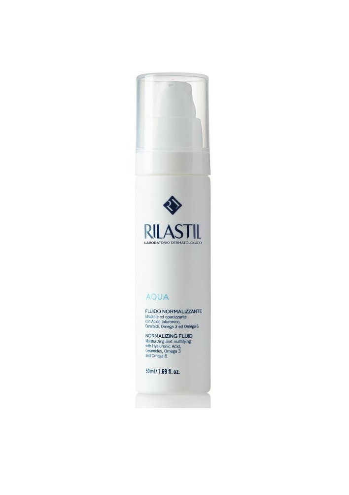 *Флюїд Rilastil Аква Нормалізуючий з матуючим ефектом 50мл