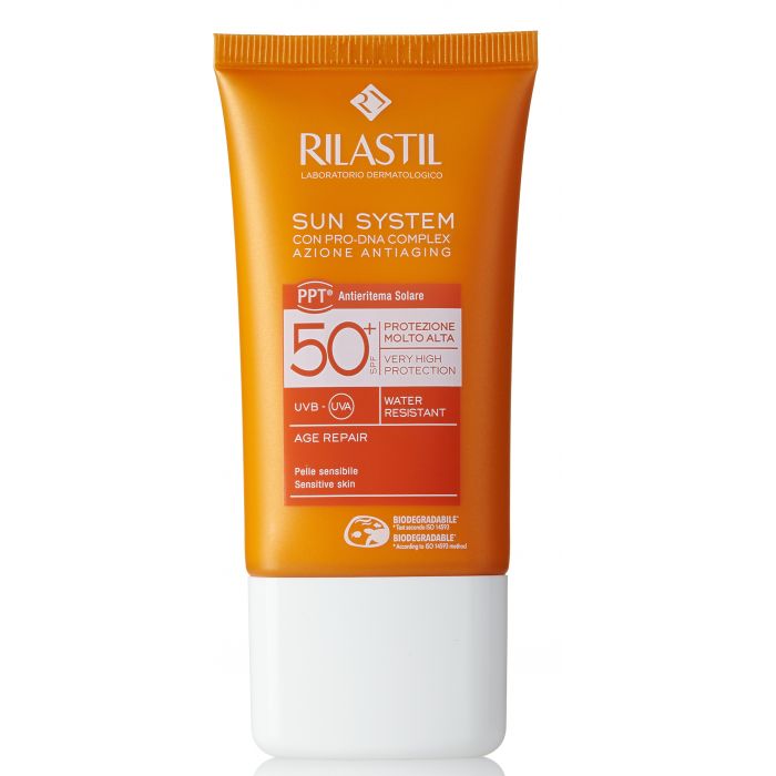 Крем Rilastil антивозрастной солнцезащитных для лица с SPF50 40мл Крем Rilastil антивозрастной солнцезащитных для лица с SPF50 40мл