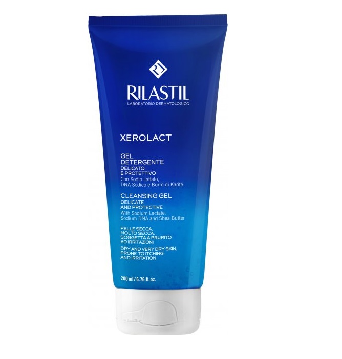 Гель Rilastil Ксеролакт Делікатний очищующий для шкіри 200мл