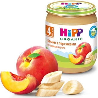 *Пюре HiPP 4242 Персики с бананами 125 г *Пюре HiPP 4242 Персики с бананами 125 г
