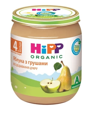 *Пюре HiPP 4293 Груши с яблоками 125 г *Пюре HiPP 4293 Груши с яблоками 125 г