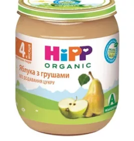 *Пюре HiPP 4293 Груши с яблоками 125 г