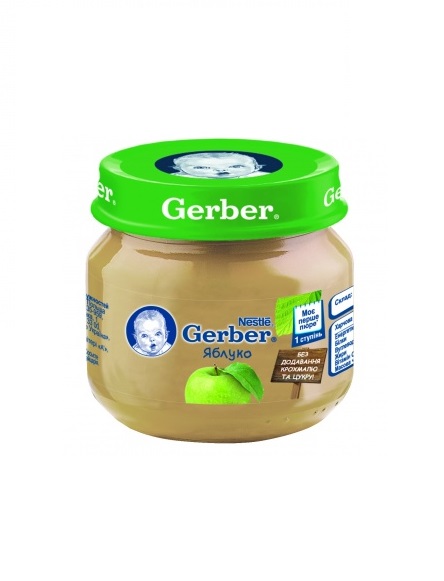 Пюре Gerber Яблоко 80 г Пюре Gerber Яблоко 80 г
