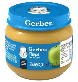 Пюре Gerber Яблуко 80 г