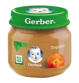 *Пюре Gerber Персик 80 г
