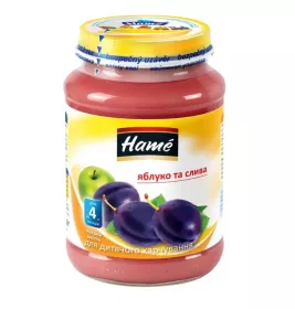 Пюре Hame Яблуко і слива 180 г