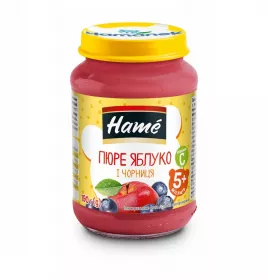 *Пюре Hame Яблуко і чорниця 180 г