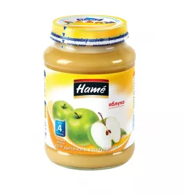 *Пюре Hame яблочное 190 г