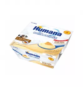 *Пудинг Humana 3536 Манный с печеньем 4*100 г
