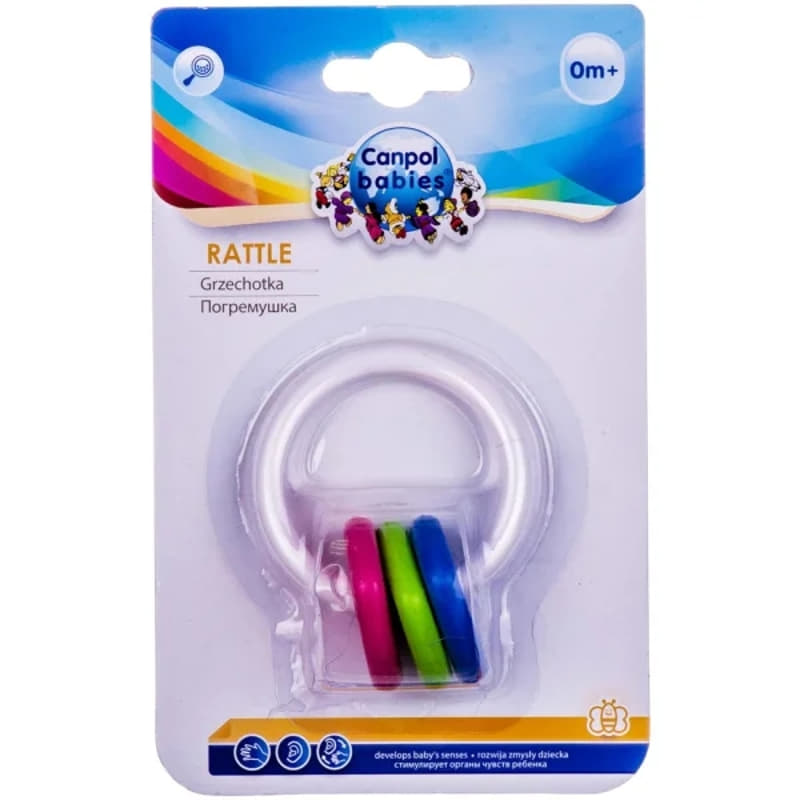 *Погремушка Canpol три колечка