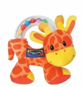 *Погремушка-кольцо Playgro Жираф 0110492 от 0 мес