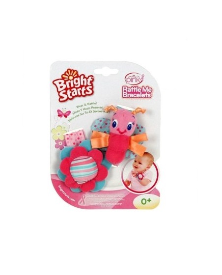 *Брязкальце Kids II на зап'ясток рожеве