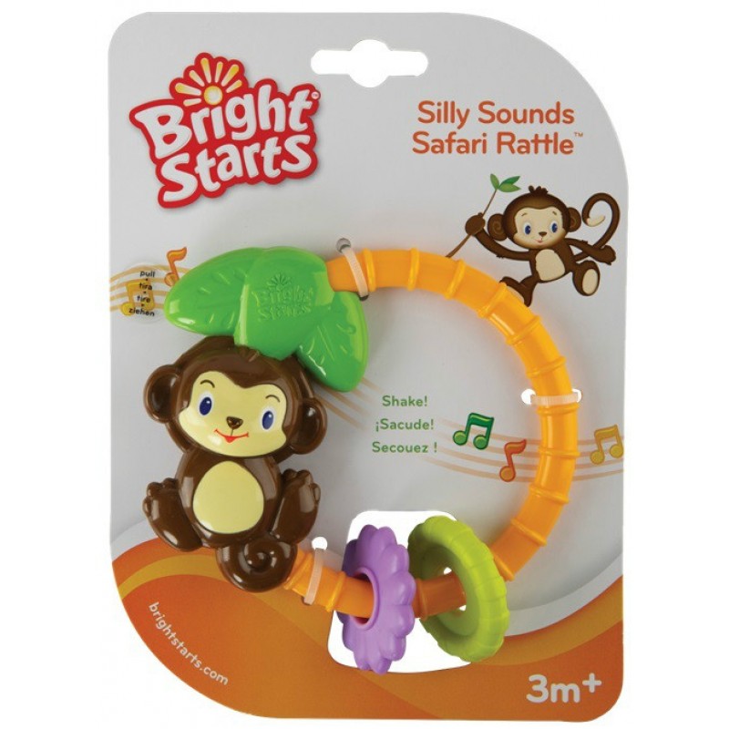 *Іграшка-брязкальце Kids II музична Мавпочка