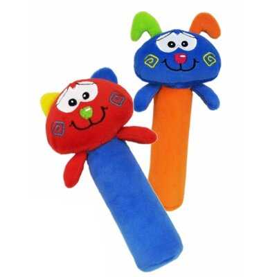 Іграшка-брязкальце Baby Team 8500 м'яка Кіт/Песик