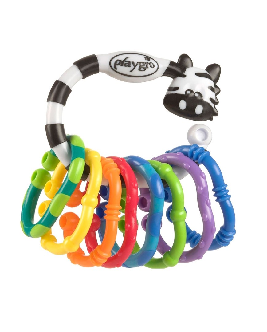 Брязкальце Playgro Цепочка Зебра