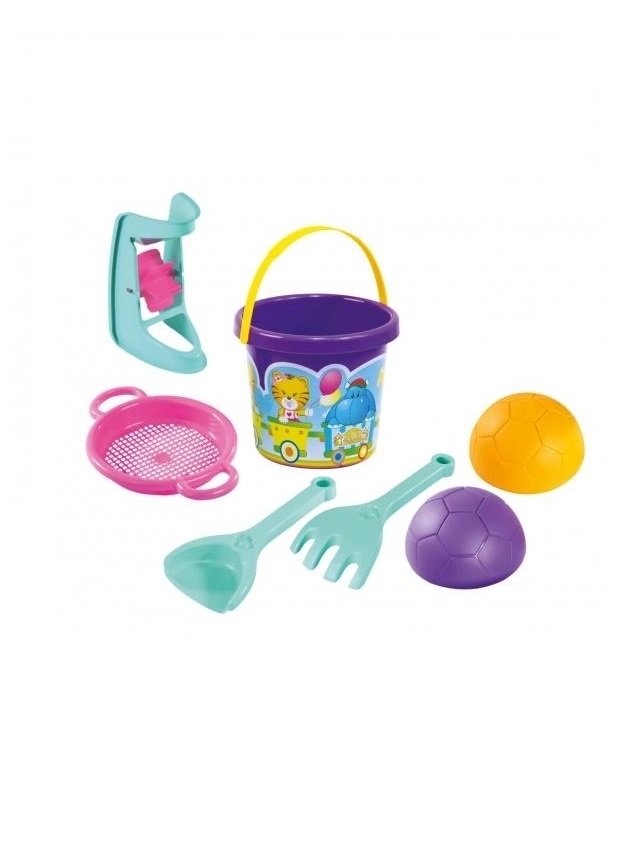 *Набір для піску Тигрес Тигреня з млином і м'ячем 6 ел